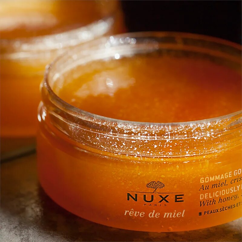 Nuxe Rêve de Miel Deliciously Nourishing Body Scrub hranilni piling za telo 175 ml