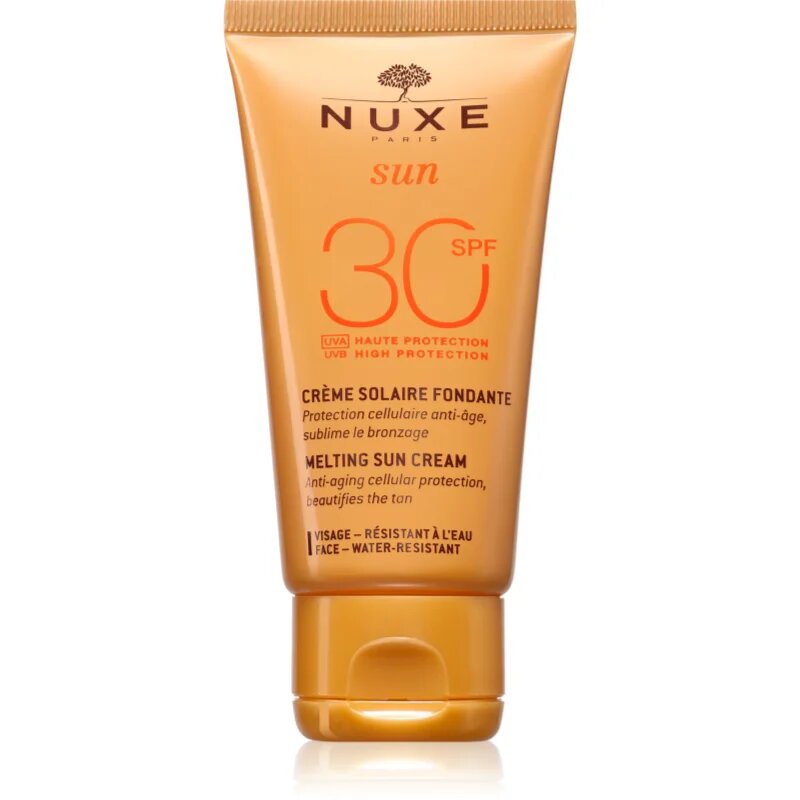 Nuxe Sun Delicious Cream High Protection krema za sončenje za obraz SPF 30 50 ml