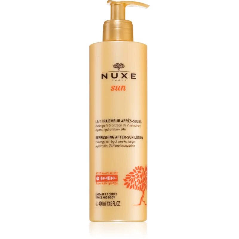 Nuxe Sun Refreshing After-Sun Lotion losjon za po sončenju za obraz in telo 400 ml