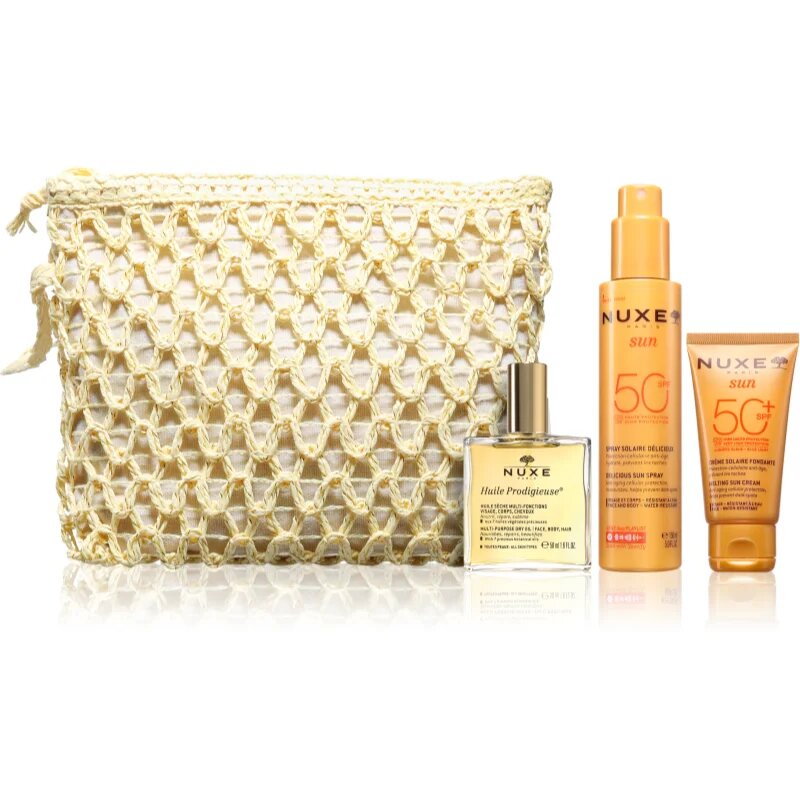 Nuxe Sun Silky Summer Routine set za sončenje
