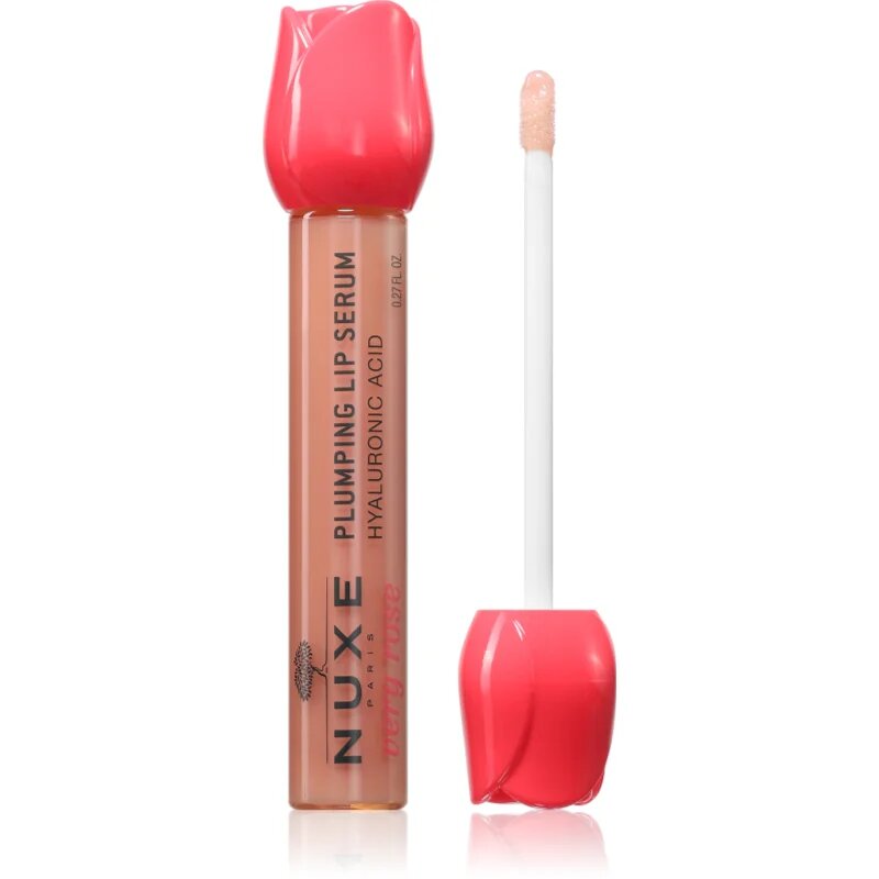 Nuxe Very Rose Plumping Lip Serum sijaj za ustnice z učinkom povečanja 8 ml