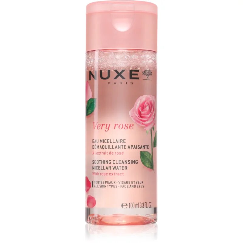 Nuxe Very Rose pomirjajoča micelarna voda 100 ml