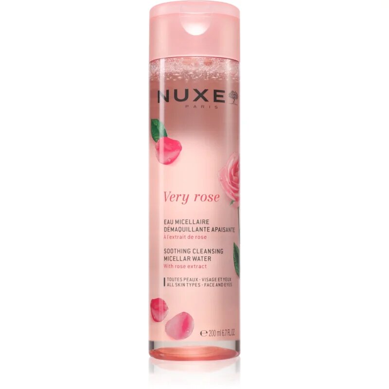 Nuxe Very Rose pomirjajoča micelarna voda 200 ml