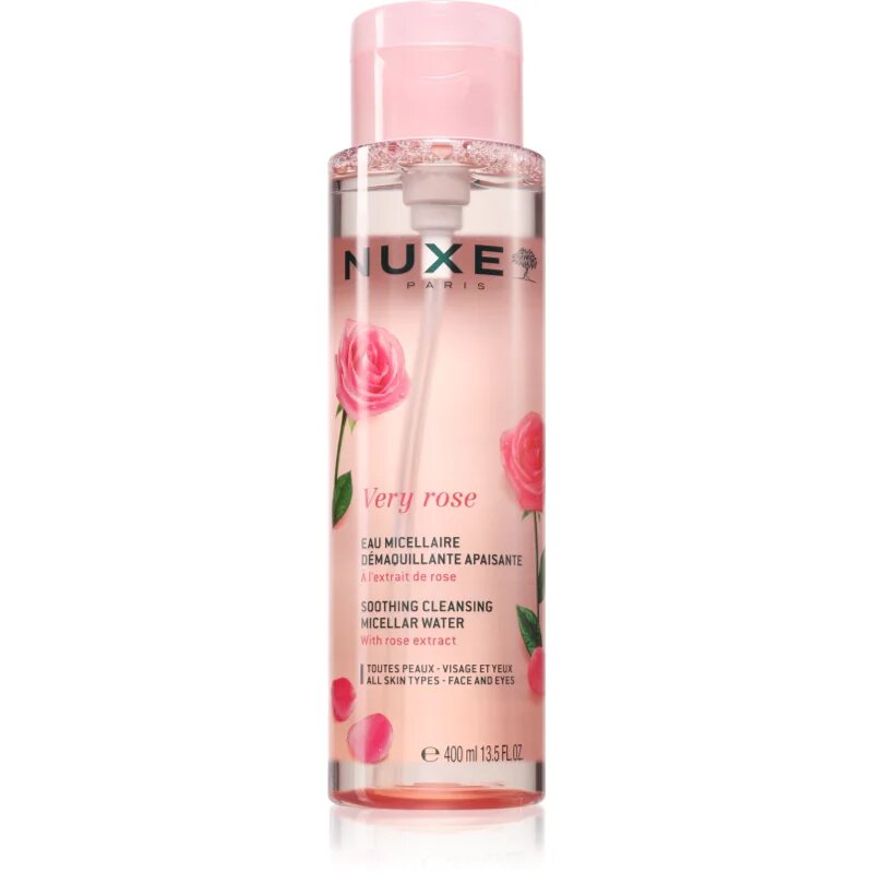 Nuxe Very Rose pomirjajoča micelarna voda 400 ml