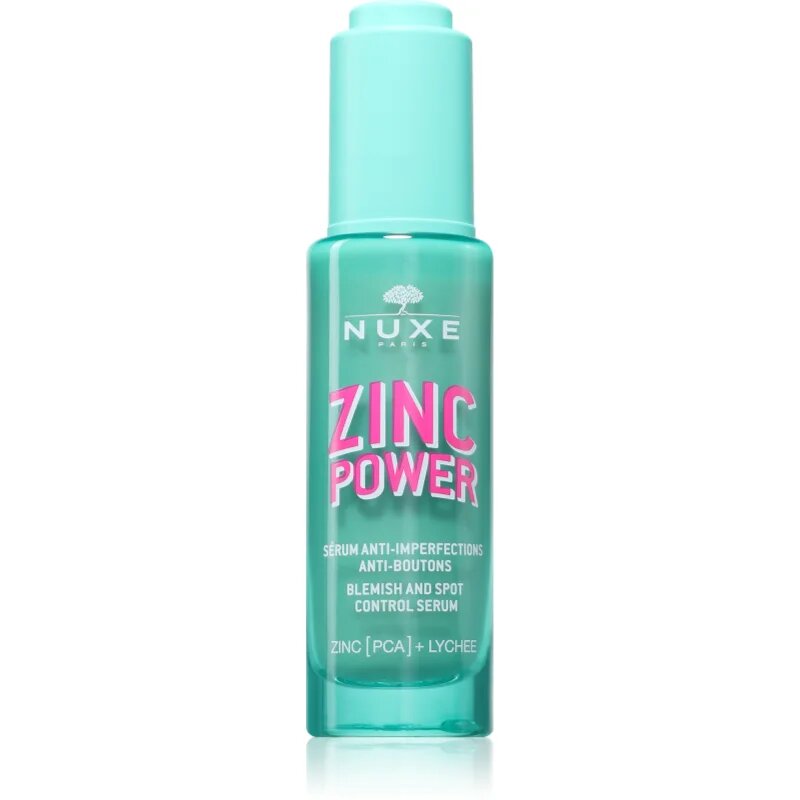 Nuxe Zinc Power Blemish And Spot Control Serum serum proti nepravilnostim na koži 30 ml