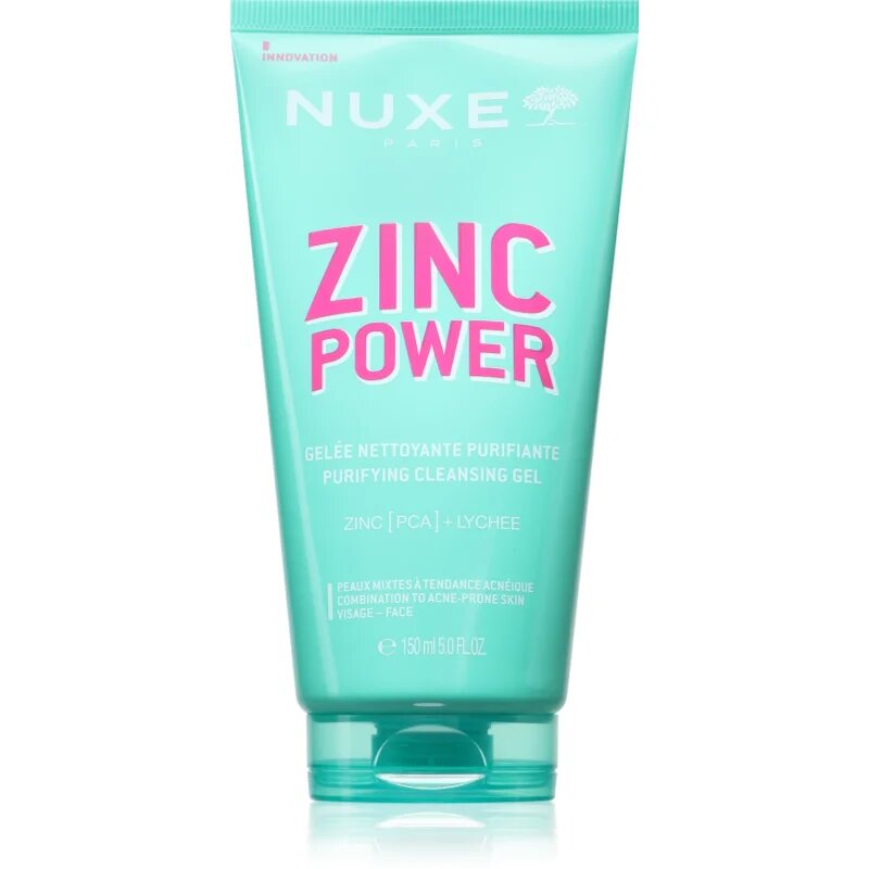 Nuxe Zinc Power Purifying Cleansing Gel čistilni gel proti nepravilnostim na koži 150 ml