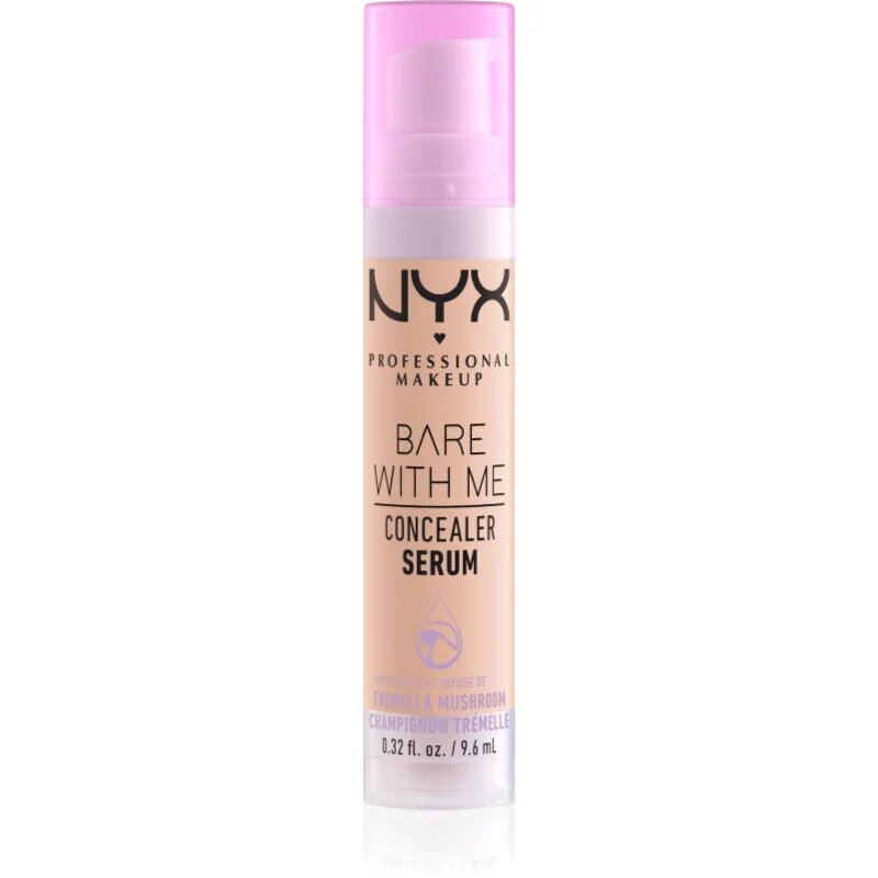 NYX Professional Makeup Bare With Me Concealer Serum vlažilni korektor 2 v 1 odtenek 02 Light 96 ml