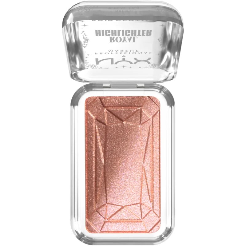 NYX Professional Makeup Bridgerton Royal Highlighter osvetljevalec odtenek 01 Iridescent Peach 5 g