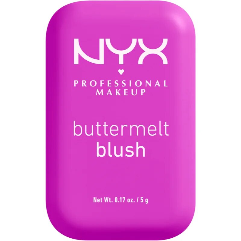 NYX Professional Makeup Buttermelt Blush rdečilo v prahu odtenek 12 All The Butta 5 g