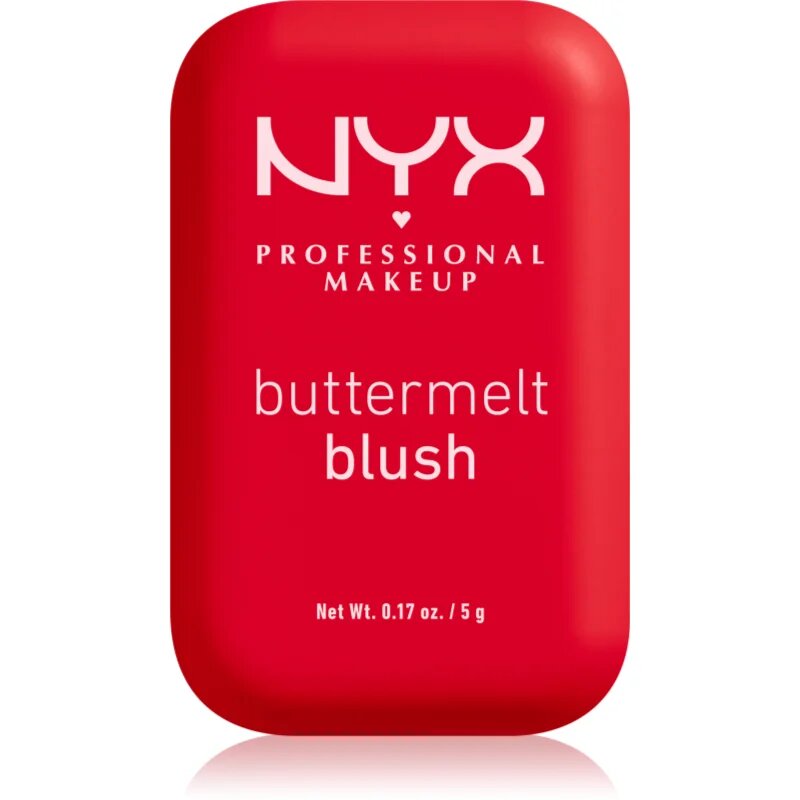 NYX Professional Makeup Buttermelt Blush rdečilo v prahu odtenek Butta Cherry Pop 5 g