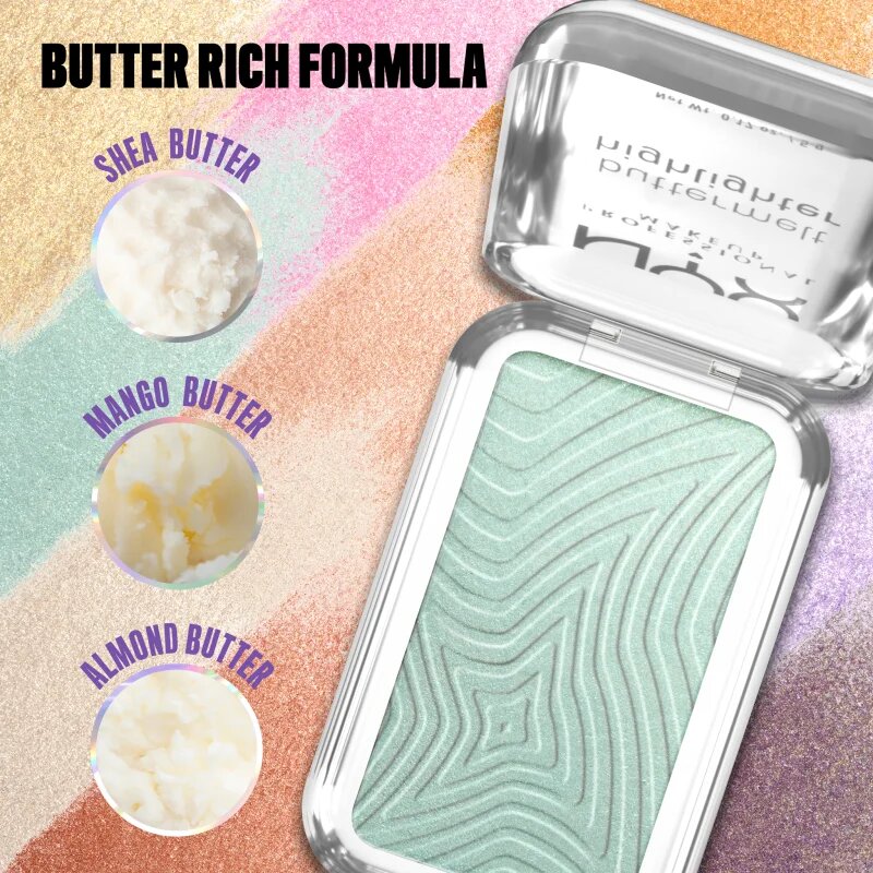 NYX Professional Makeup Buttermelt Highlighter osvetljevalec odtenek butta mint 20 5 g