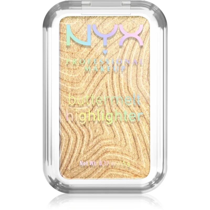 NYX Professional Makeup Buttermelt Highlighter osvetljevalec odtenek butta than gold 25 5 g