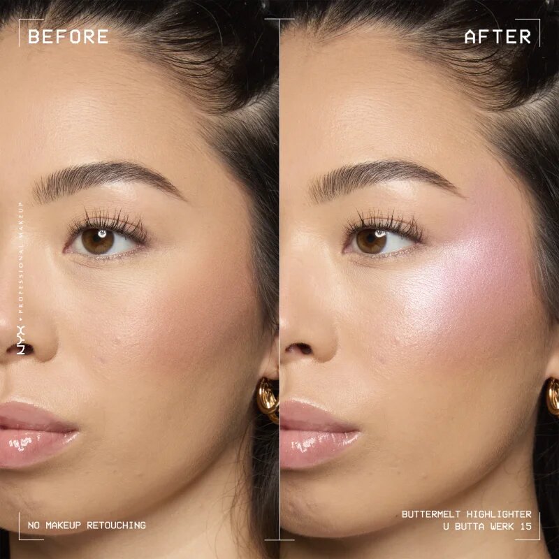 NYX Professional Makeup Buttermelt Highlighter osvetljevalec odtenek u butta werk 15 5 g