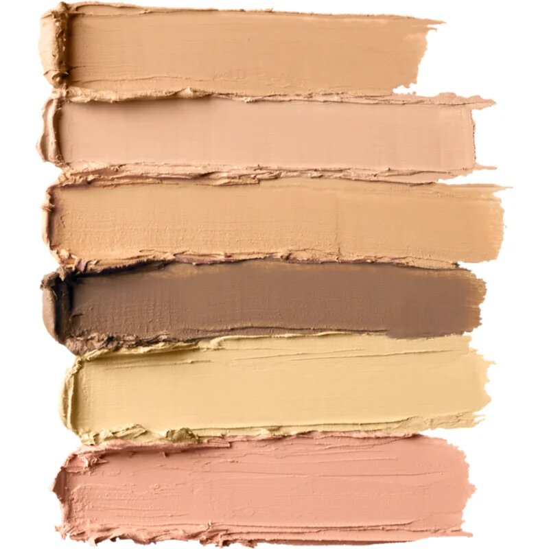 NYX Professional Makeup Conceal. Correct. Contour paleta za konture in korekcijo odtenek 01 Light 6 x 1.5 g