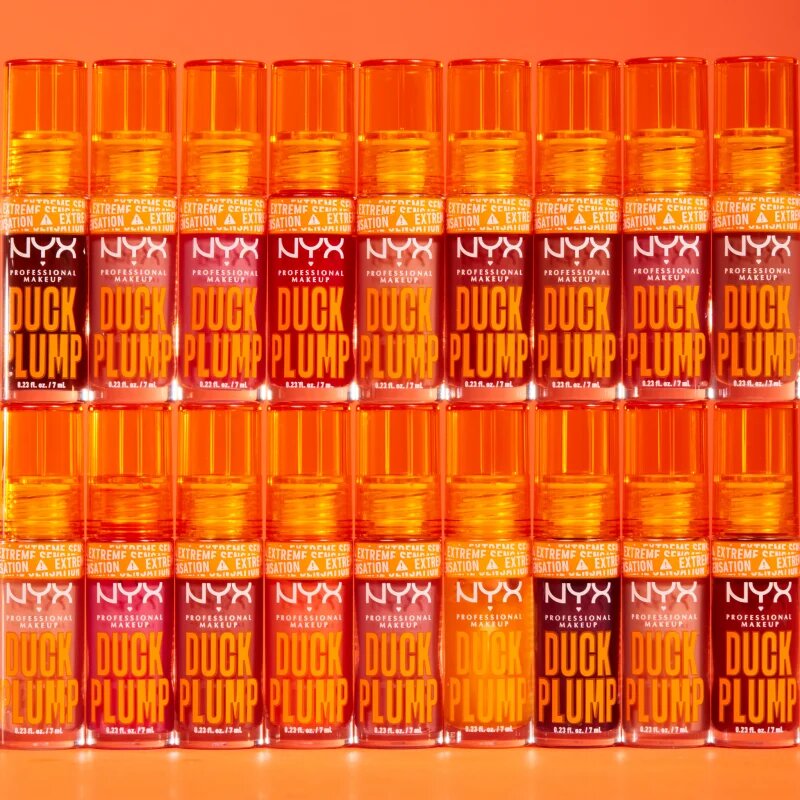 NYX Professional Makeup Duck Plump sijaj za ustnice z učinkom povečanja odtenek 02 Banging Bare 7 ml