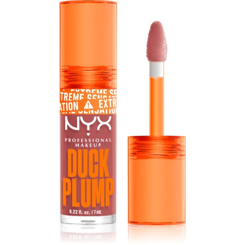 NYX Professional Makeup Duck Plump sijaj za ustnice z učinkom povečanja odtenek 03 Nude Swings 7 ml