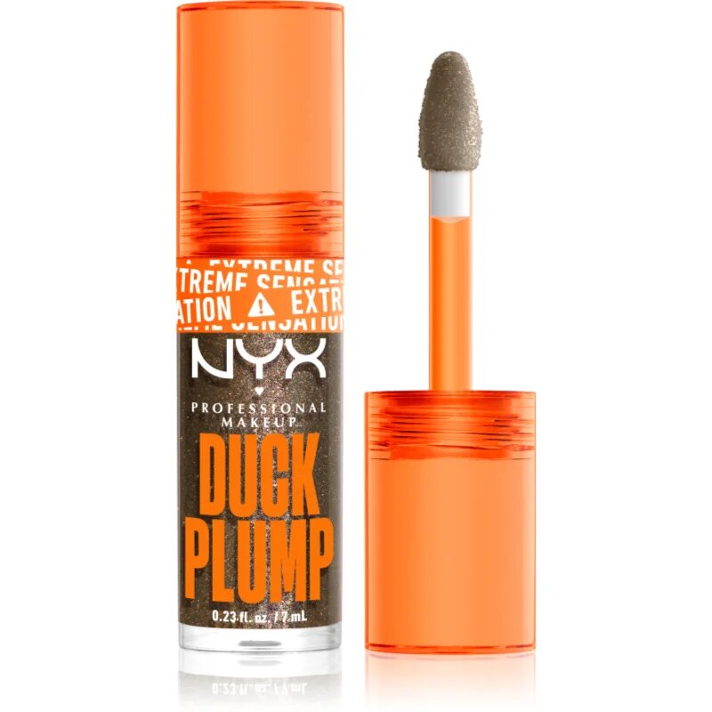 NYX Professional Makeup Duck Plump sijaj za ustnice z učinkom povečanja odtenek Onyx-Pected 7 ml