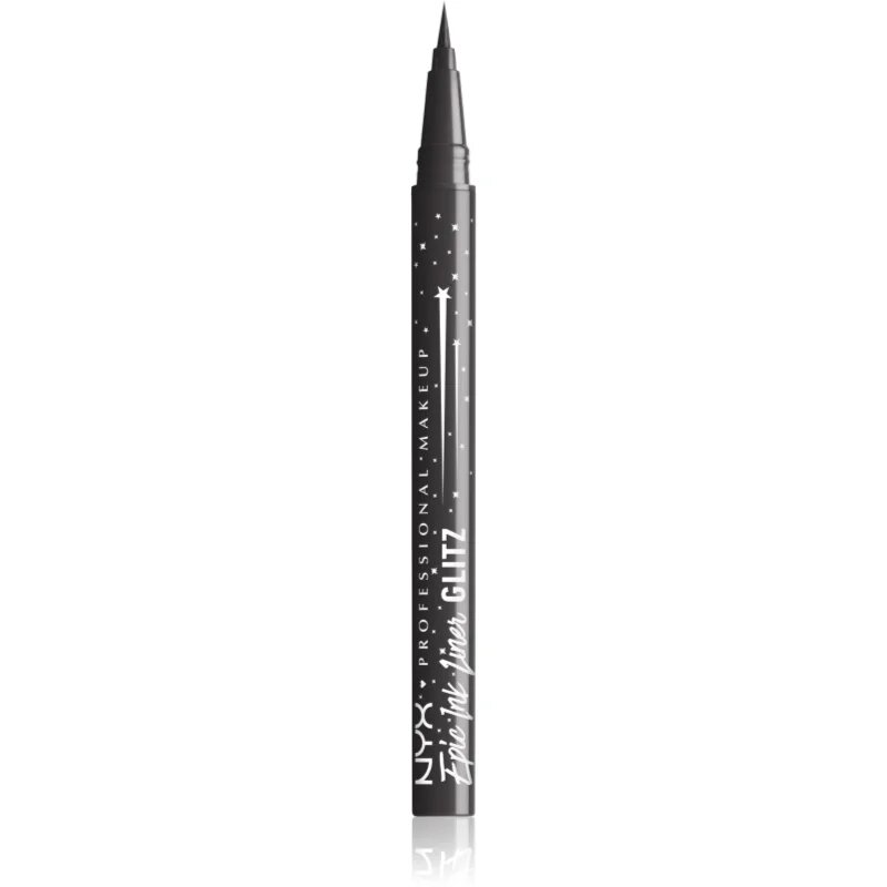 NYX Professional Makeup Epic Ink Glitz kovinski svinčnik za oči odtenek Graphite Glitz 1 ml