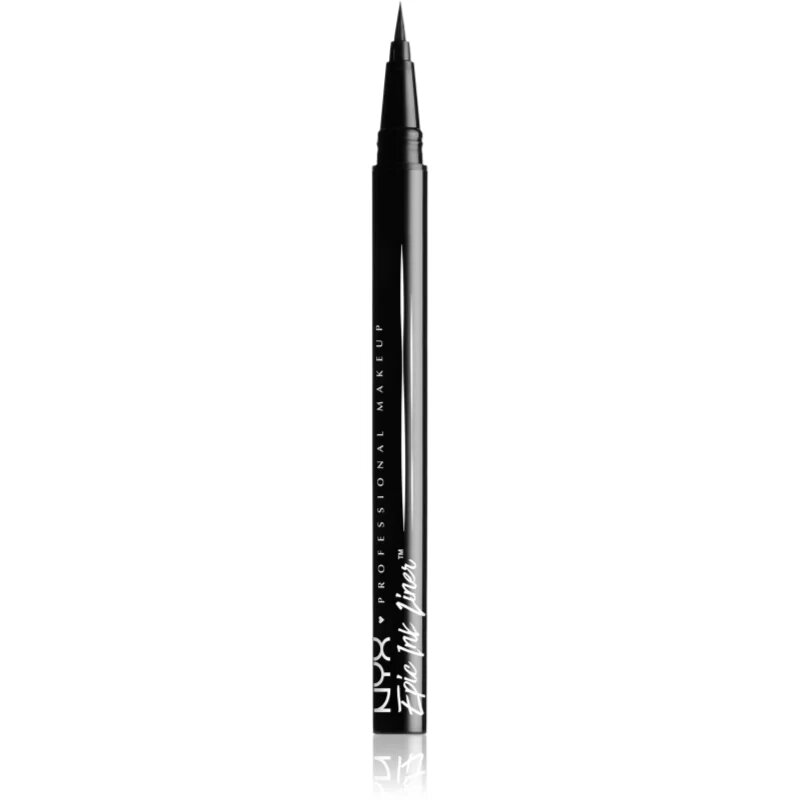 NYX Professional Makeup Epic Ink Liner precizno vodoodporno črtalo odtenek 01 Black 1 ml
