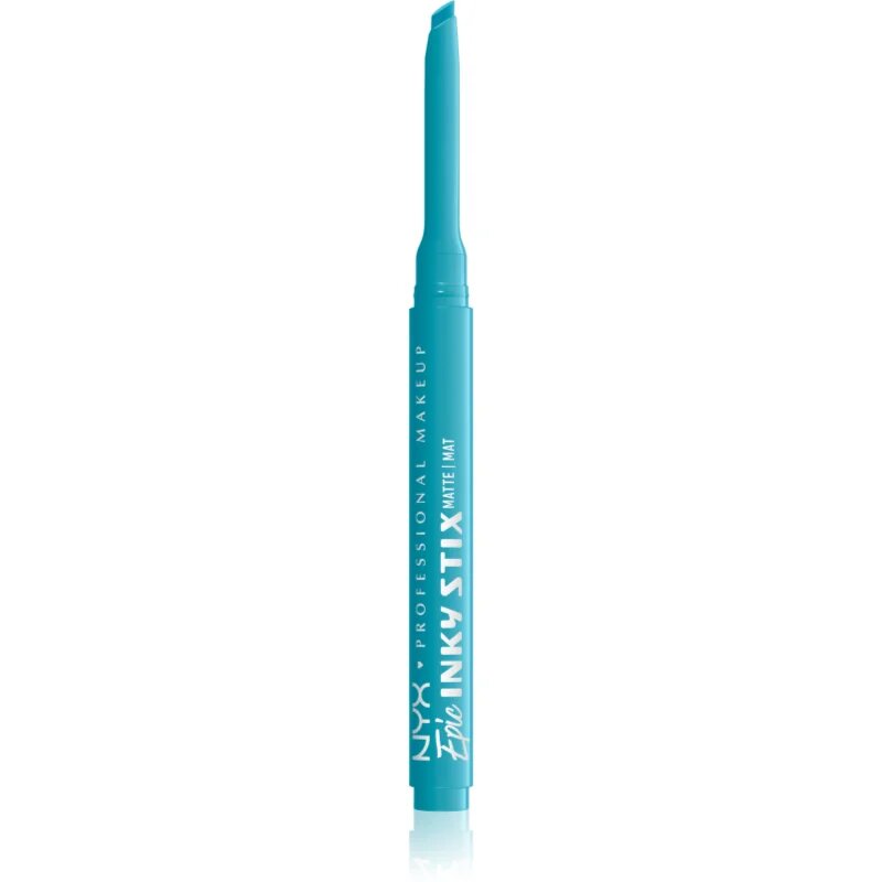 NYX Professional Makeup Epic Inky Stix gel črtalo za oči odtenek 07 Cyber Cyan 0.1 g