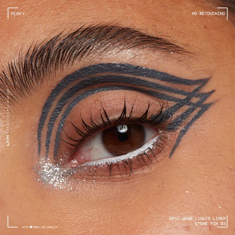NYX Professional Makeup Epic Wear Liquid Liner tekoče črtalo za oči z mat finišem odtenek 03 Stone Fox 3.5 ml