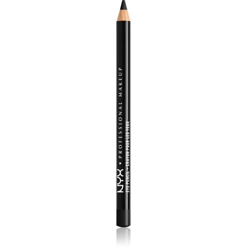 NYX Professional Makeup Eye and Eyebrow Pencil natančni svinčnik za oči odtenek Black 1.2 g