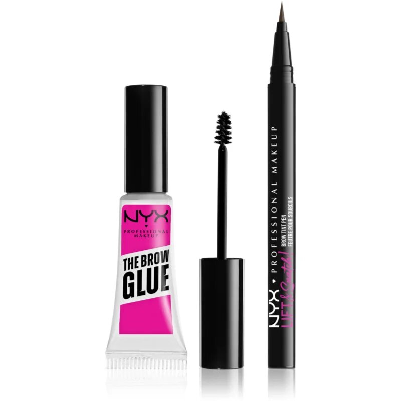 NYX Professional Makeup Eyebrow set set za obrvi 2 kos