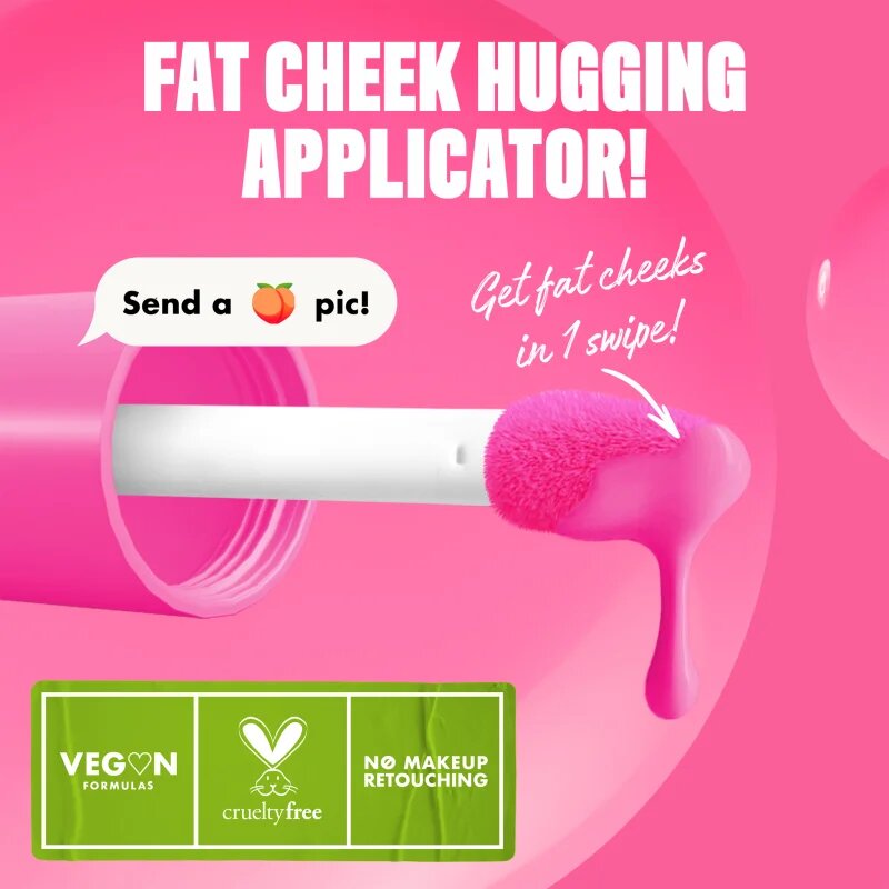 NYX Professional Makeup Fat Cheeks Juicy Blush tekoče rdečilo odtenek 04 Dragon Fruit Drip 8 ml