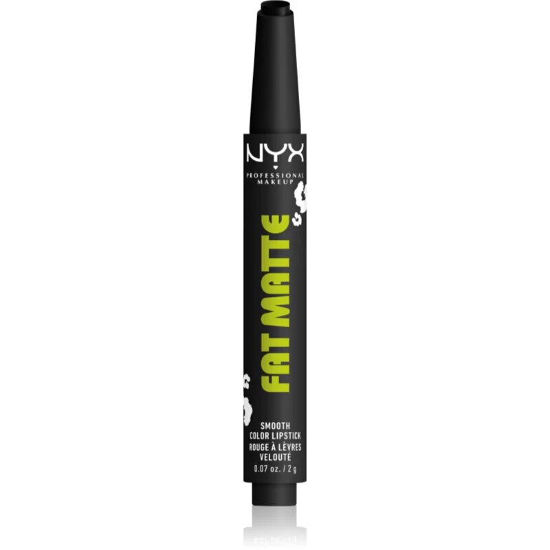 NYX Professional Makeup Fat Matte balzam za ustnice z mat učinkom 02 Fatal Pout 2 g