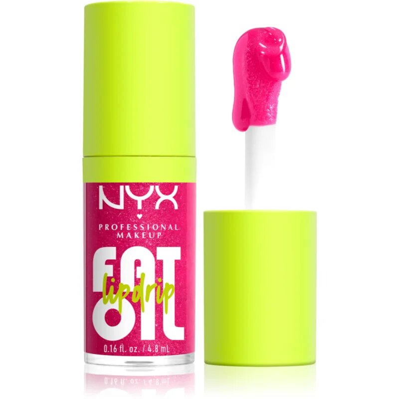 NYX Professional Makeup Fat Oil Lip Drip olje za ustnice odtenek 03 Supermodel 48 ml