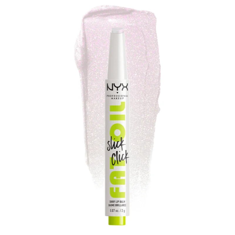 NYX Professional Makeup Fat Oil Slick Click tonirani balzam za ustnice odtenek 01 Main Character 2 g