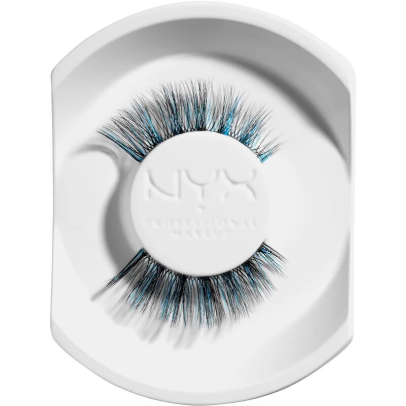 NYX Professional Makeup Halloween Cirque Du Tricks Jumbo Lashes umetne trepalnice vrsta 01 Heat It Up 2 kos