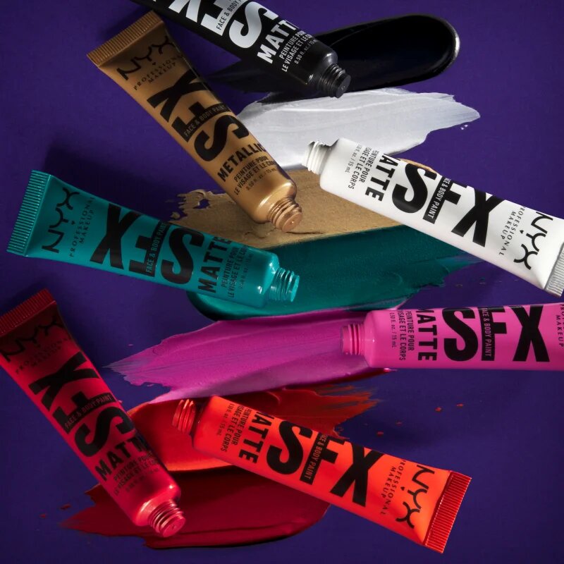NYX Professional Makeup Halloween SFX Paints kremasta senčila za obraz in telo odtenek 04 Must Sea 15 ml