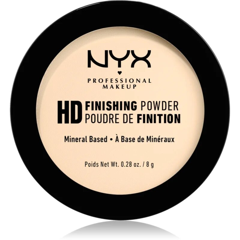 NYX Professional Makeup High Definition Finishing Powder puder odtenek 02 Banana 8 g