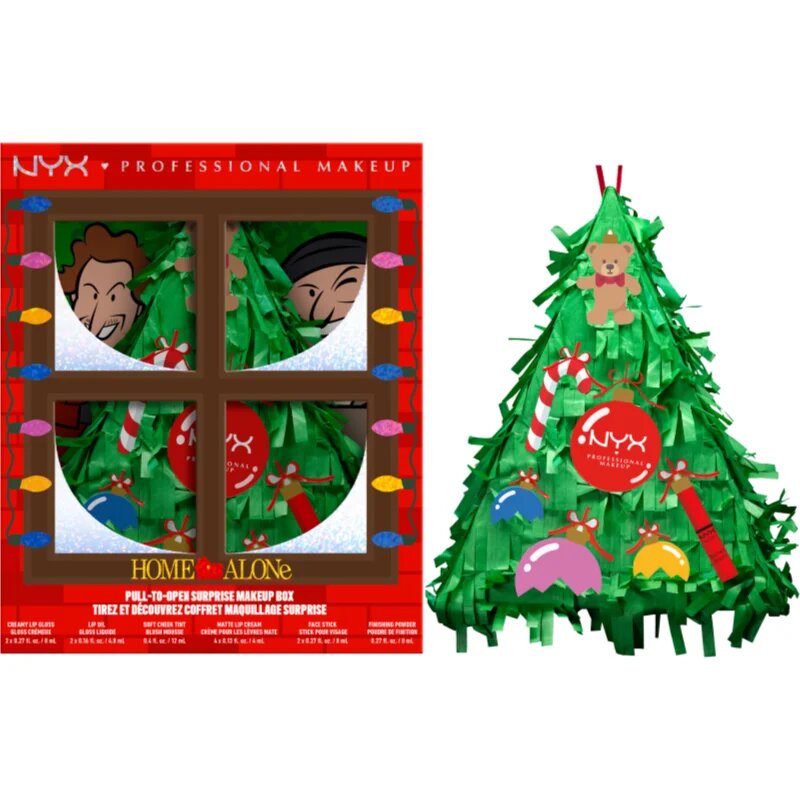 NYX Professional Makeup Home Alone 12 Day darilni set za popoln videz