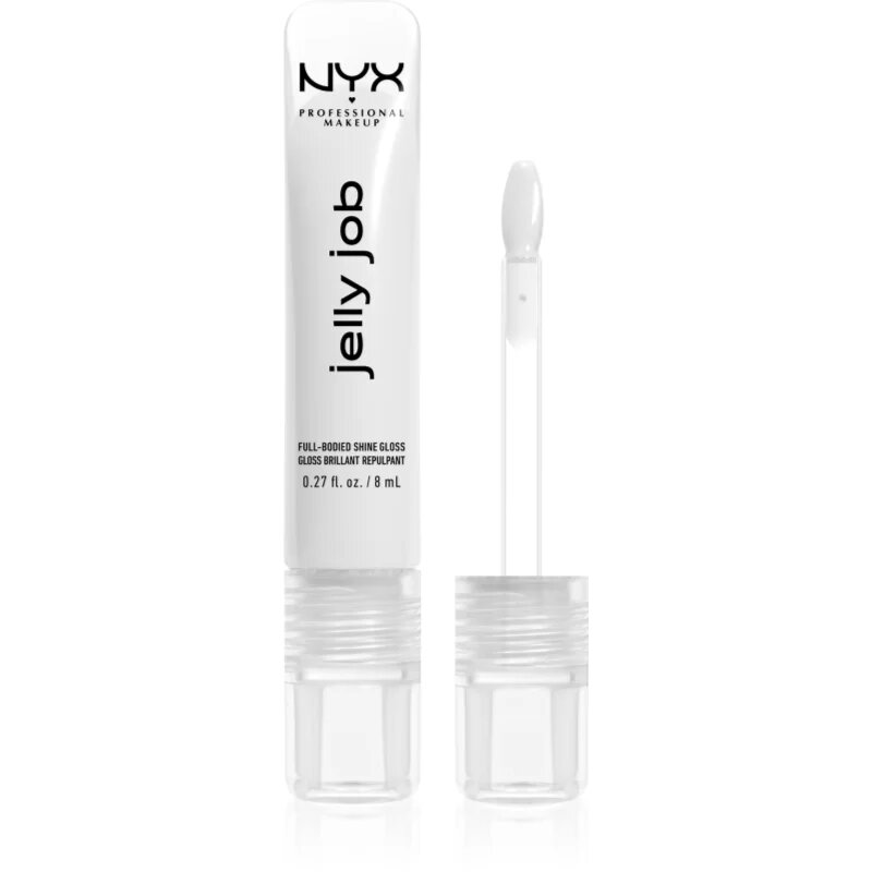 NYX Professional Makeup Jelly Job svetleči sijaj za ustnice z učinkom povečanja odtenek Just Jelly 7.5 ml