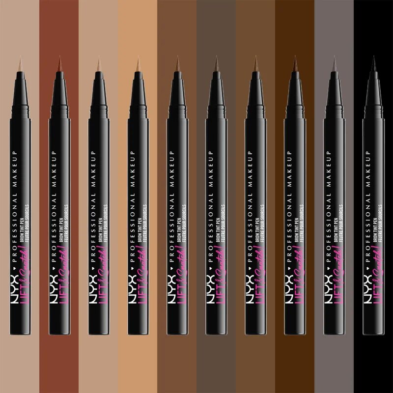 NYX Professional Makeup Lift&Snatch Brow Tint Pen tekoče črtalo za obrvi odtenek 04 - Soft Brown 1 ml