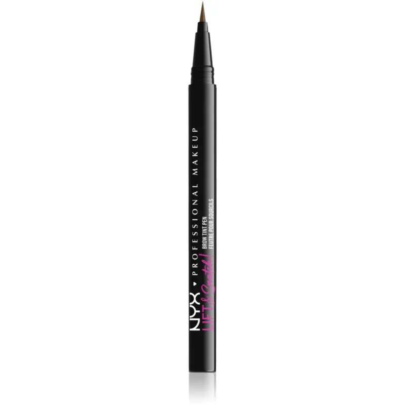NYX Professional Makeup Lift&Snatch Brow Tint Pen tekoče črtalo za obrvi odtenek 07 - Brunette 1 ml
