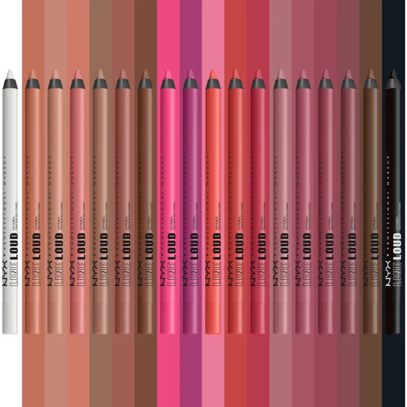 NYX Professional Makeup Line Loud Vegan črtalo za ustnice z mat učinkom odtenek 12 - On a Mission 1.2 g