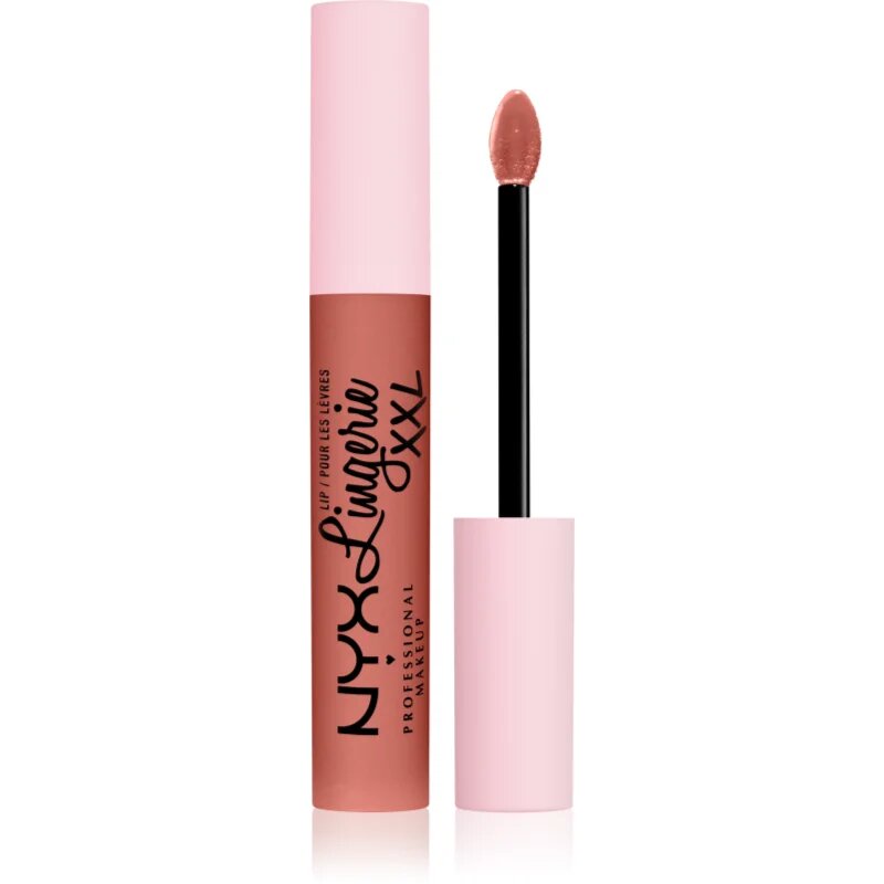 NYX Professional Makeup Lip Lingerie XXL tekoča šminka z mat učinkom odtenek 02 - Turn On 4 ml