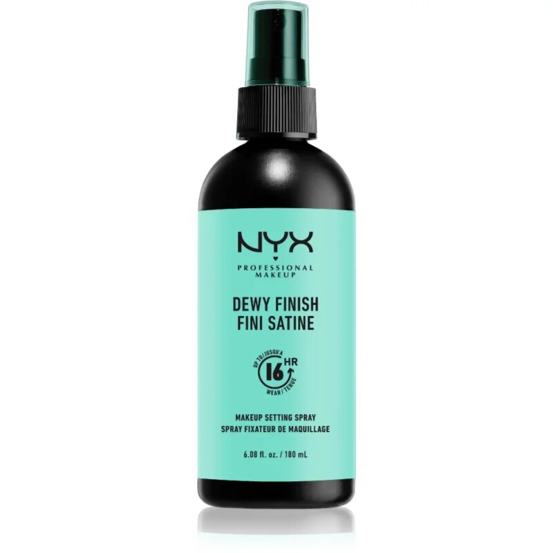 NYX Professional Makeup Makeup Setting Spray Dewy pršilo za fiksiranje 180 ml