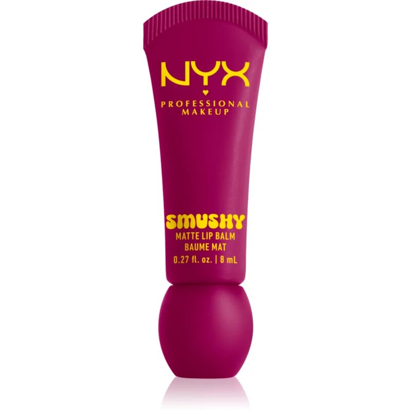 NYX Professional Makeup Smushy Matte Lip Balm balzam za ustnice z mat učinkom odtenek Silly Sippin' 8 ml