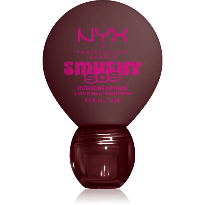 NYX Professional Makeup Smushy SOS vlažilna maska za ustnice odtenek 08 Coconut Calm 12 ml