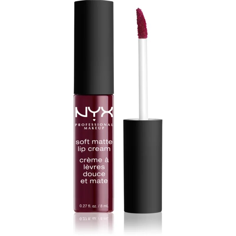NYX Professional Makeup Soft Matte Lip Cream lahka tekoča mat šminka odtenek 20 Copenhagen 8 ml