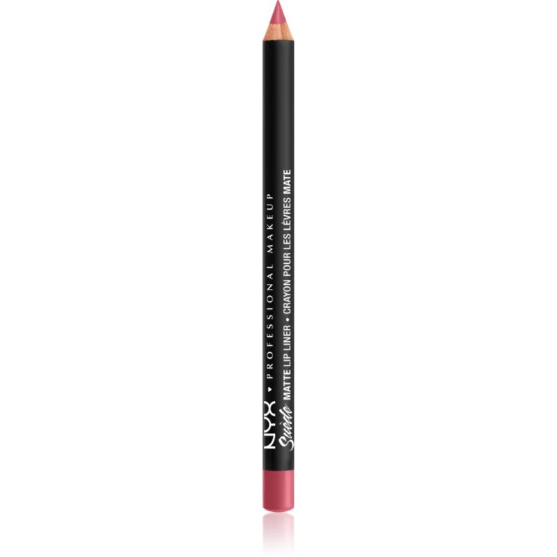 NYX Professional Makeup Suede Matte Lip Liner mat svinčnik za ustnice odtenek 29 Sao Paulo 1 g