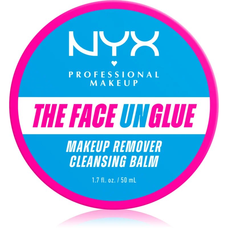 NYX Professional Makeup The Face Unglue čistilni balzam za odstranjevanje ličil z karitejevim maslom 50 ml