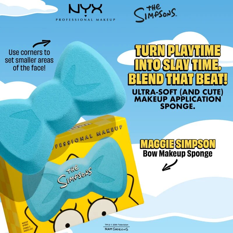 NYX Professional Makeup The Simpsons Makeup Sponge gobica za tekoči puder 1 kos