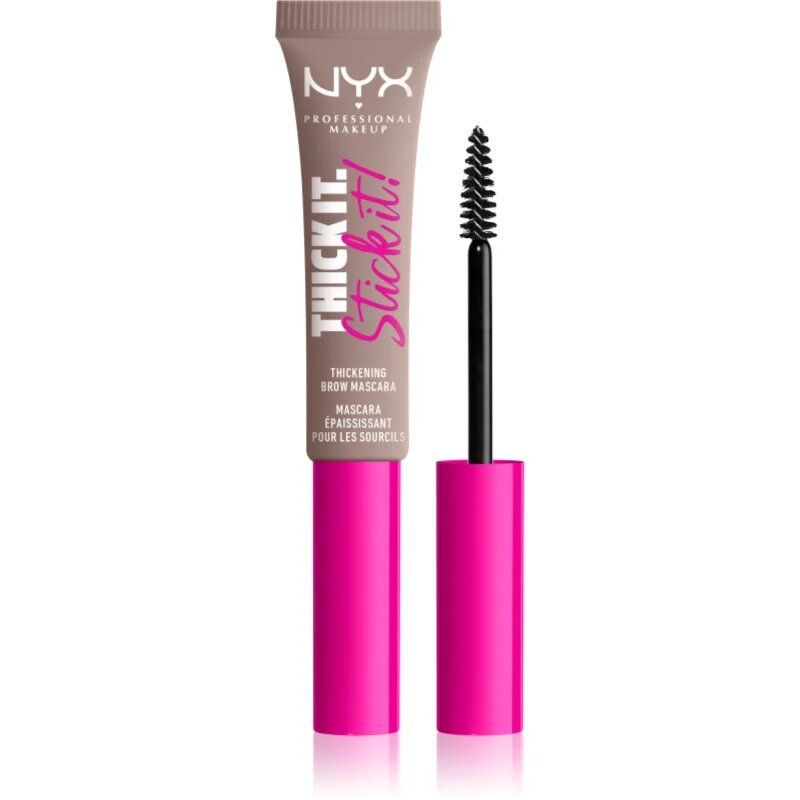 NYX Professional Makeup Thick it Stick It Brow Mascara maskara za obrvi odtenek 02 Cool Blonde 7 ml