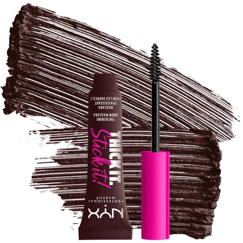 NYX Professional Makeup Thick it Stick It Brow Mascara maskara za obrvi odtenek 07 Espresso 7 ml
