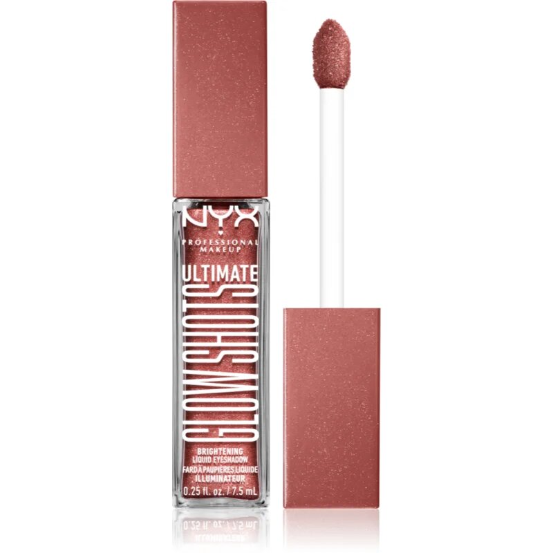 NYX Professional Makeup Ultimate Glow Shots bleščeča tekoča senčila za oči odtenek 17 Po$H 75 ml
